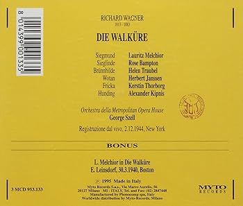 Wagner;Die Walkure - Amazon.com Music